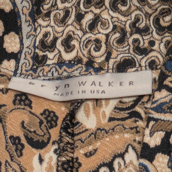 Bryn Walker Oversized Kimono style Jacket Women S Gorgeous Geometric Pattern EUC - Picture 11 of 15